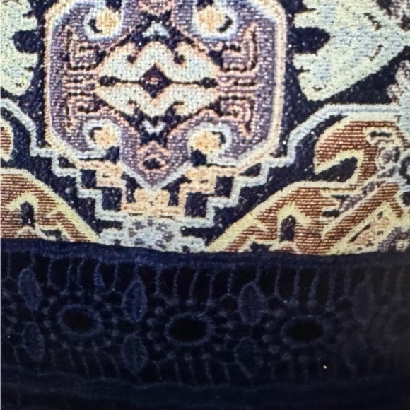 Boston Proper Boho Brocade Jacket. Size 4 - Picture 9 of 10